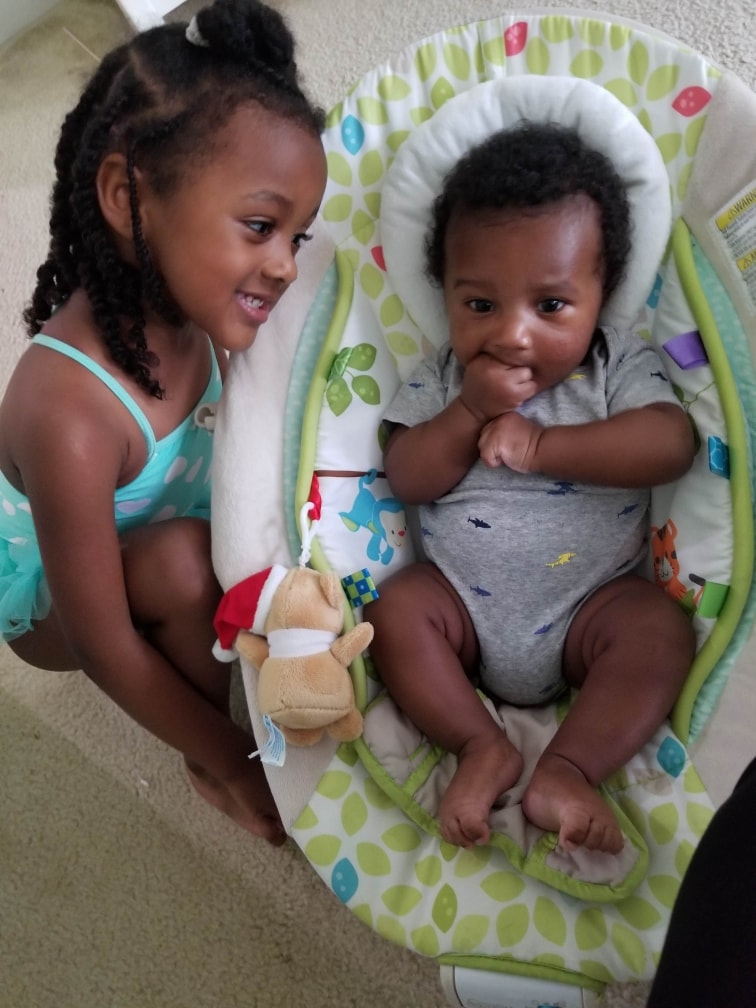 Two young children — the next generation we protect